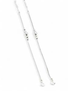 Baby Anklets: Silver Pair Baby Anklets