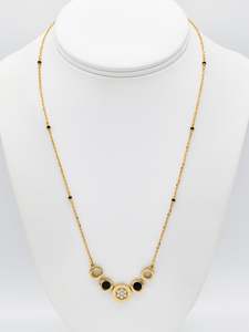 18ct Gold Diamond Mangal Sutra