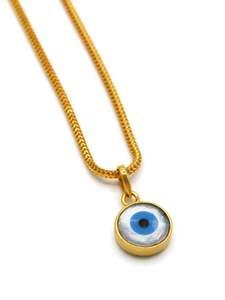 Under 1000: 22ct Gold Evil Eye Pendant