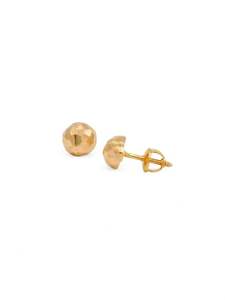 22ct Gold Ball Stud Earrings