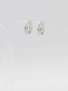 Men Silver 1: Sterling Silver CZ Bali