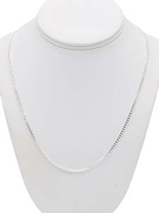 Silver Curb Chain