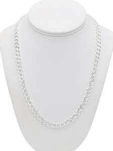 Silver Curb Chain