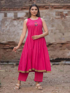 Kurti Pants: Dani Kurti With Palazzo pant