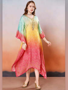 Kurti Pants: Huma Kaftan