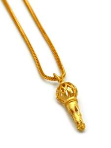 22ct Gold Gada Pendant