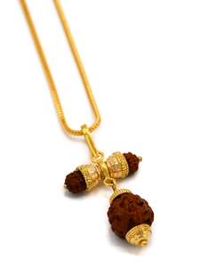 22ct Gold Rudraksh Pendant