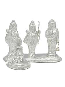 Silver Ram Darbar Murti