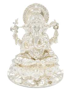 Silver Ganesh Murti