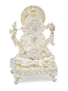 Silver Ganesh Murti