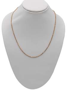 Mens Chain: 18ct Rose Gold Chain