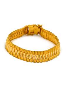 22ct Gold Mens Bracelet
