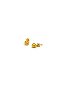 22ct Gold Ball Stud Earrings