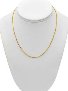 22Ct Gold Fox Tail Chain