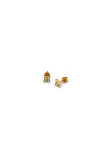Women Gold Jewellery: 22Ct Gold Stud Earring