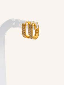22ct Gold CZ Bali