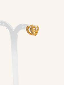 22ct Gold CZ Bali