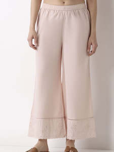 Cotton Flared Palazzo Pant