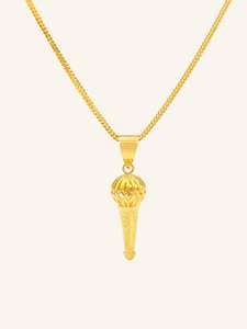 22ct Gold Gada Pendant
