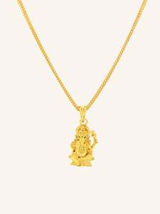 22ct Gold Ganesha Pendant