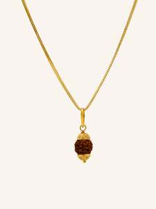 Pendants: 22ct Gold Rudraksha Pendant