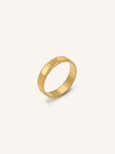 22ct Gold Band Ring