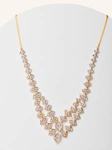 18ct Gold Diamond Necklace