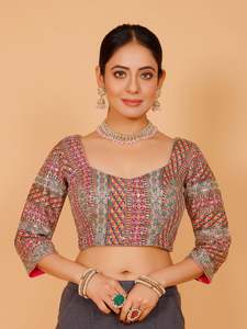 Ladies Silk Zari Work Blouse