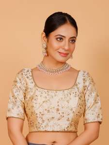 Silk Zari Work Blouse