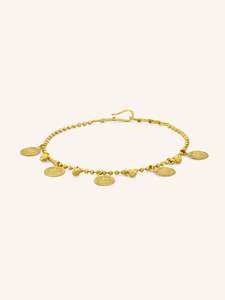 22ct Gold Coin Bracelet