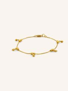 22ct Gold Ball Bracelet