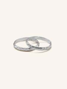 925 Sterling Silver Pair Toe Ring
