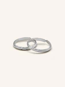 925 Sterling Silver Pair Toe Ring