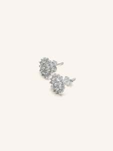 925 Sterling Silver CZ Stud Earring