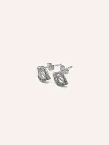 925 Sterling Silver  CZ Stud Earring