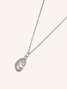 925 Sterling Silver CZ Pendant