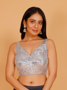 Saree Blouses: Sequin Blouse