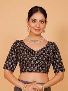 Ladies Georgette Zari Work Blouse