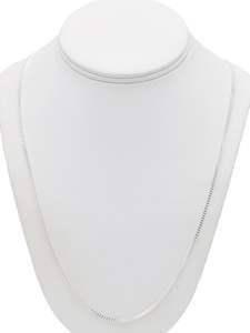 Silver Curb Chain