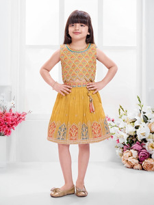 Girls Wear: Diya Silk Skirt & Top