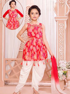 Girls Wear: Zeel Dhoti Suit