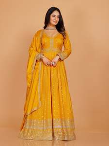 Gowns: Tanisha Gown With Dupatta
