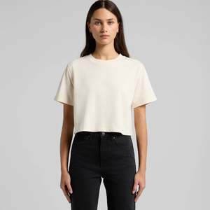 Apparel: Roost Cycles Womens Crop Tee