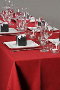 Products: Red Tablecloth - Medium