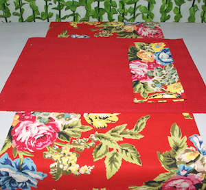 Table Runner: Rose Red Table Runner