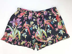 Sleepwear: Paradise Shorts - Black