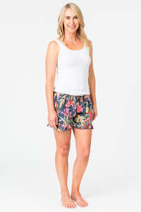 Sleepwear: Paradise Shorts - Bluestone