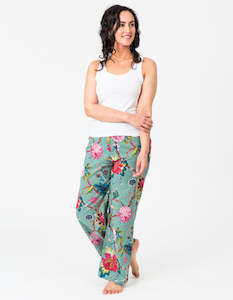 Aqua Tree of Life Lounge Pants