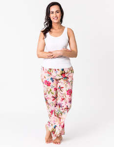 Lounge Pants: Rose Paradise Lounge Pants