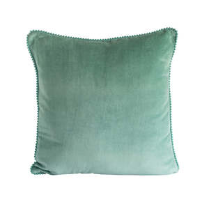 Home: Aqua Lace Cushion
